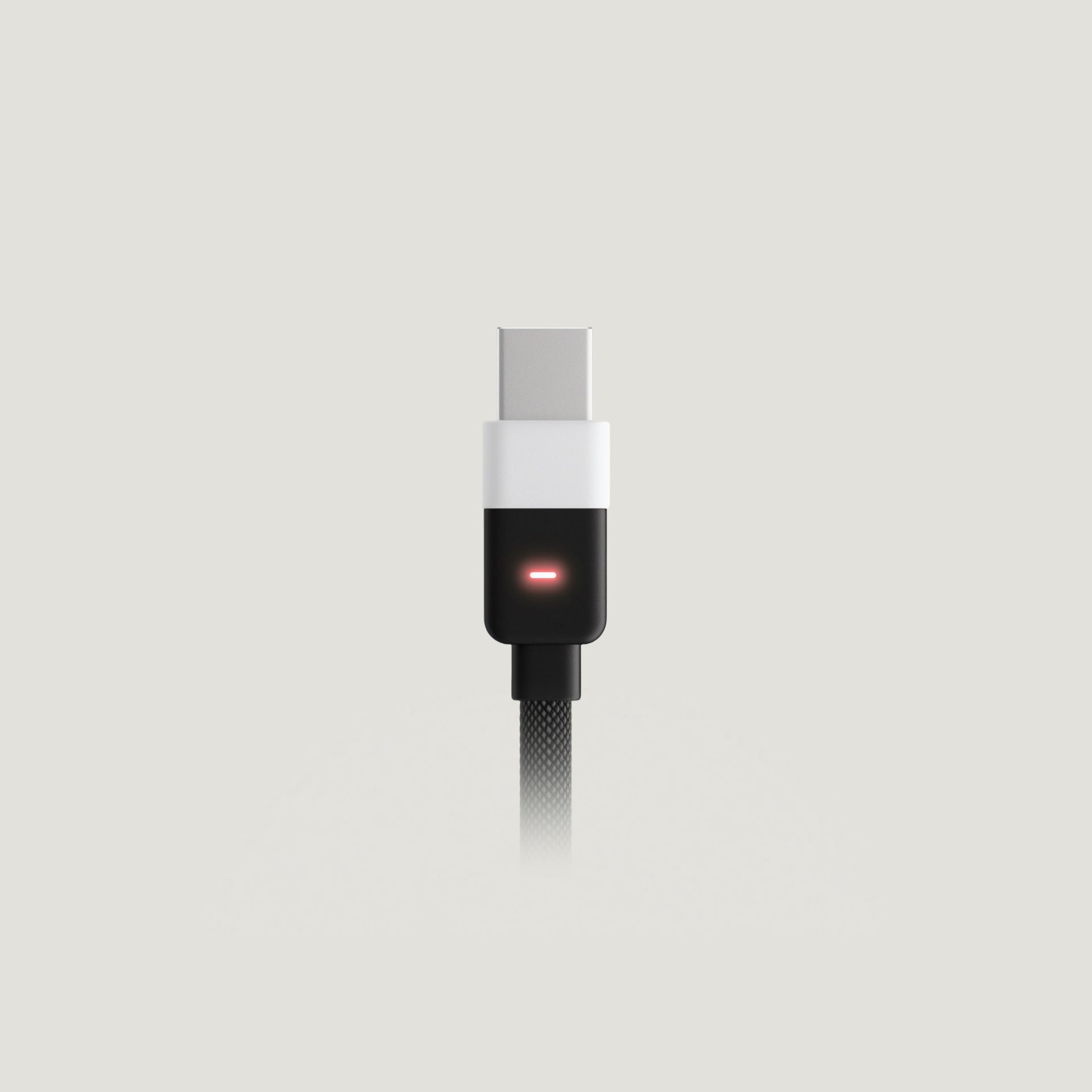 TYPE-C connector with a red status light