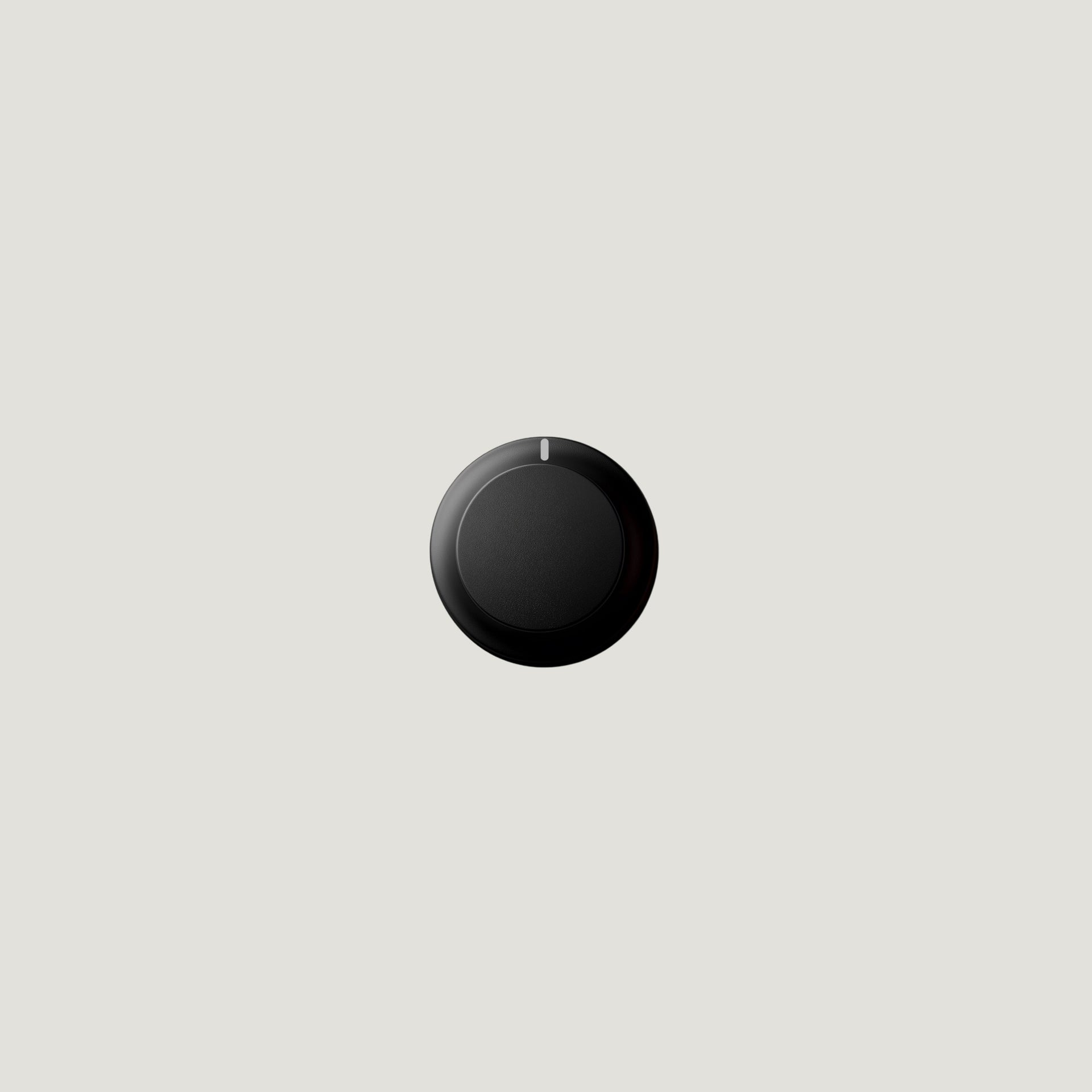 Black replacement volume knob