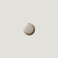 Botão giratório de volume creme para reposição
